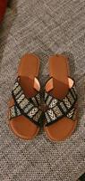 Toms Slide Sandale Sandalette Slipper Boho schwarz beige 40 w.neu Bayern - Würzburg Vorschau