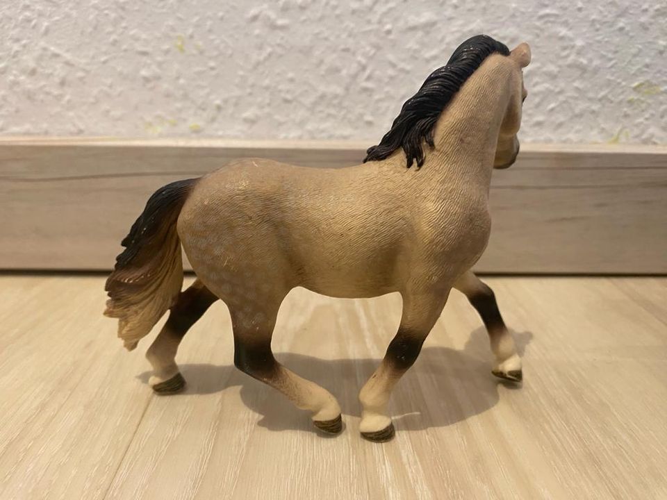 Schleich - Pferdepflegeset, Andalusier in Upgant-Schott