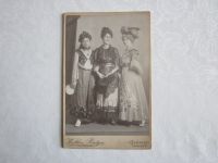 Karneval Fasching Zigeunerin Spanierin Sängerin Foto 1900 Barmen Wuppertal - Cronenberg Vorschau