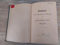 Denkmale des lebendigen Gottes Johannes Hübner 1891 Antik Baden-Württemberg - Gärtringen Vorschau