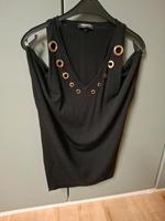 Morgan Shirt Cut Outs Schulder Größe S Top schwarz T-Shirt Leipzig - Gohlis-Mitte Vorschau