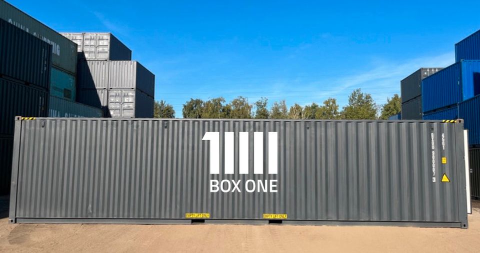 ✅ NEU! Seecontainer kaufen | 40 Fuß Container | Optional + Lieferung in Kiel