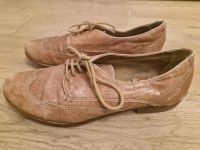 ❤️ Bullboxer Leder Schnürschuhe Dandy Beige Vintage Gr. 37 Bayern - Aschaffenburg Vorschau