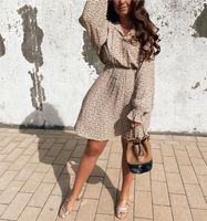 Kleid Selected, 40,  beige gemustert, wie neu Bochum - Bochum-Mitte Vorschau