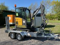 Minibagger mieten Bagger zu vermieten inkl. Transportanhänger Schleswig-Holstein - Elsdorf-Westermühlen Vorschau