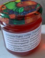 Geleeratiger roter Trauben Fruchtaufstrich/ Traubengelee Baden-Württemberg - Esslingen Vorschau