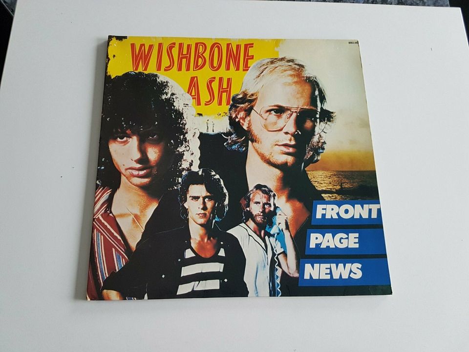 Vinyl Sammlung Hier LP Wishbone Ash / Front Page News (1977) in Mühlheim am Main