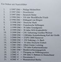 21 Numisblätter 1997 bis 2002 Burglesum - Burg-Grambke Vorschau