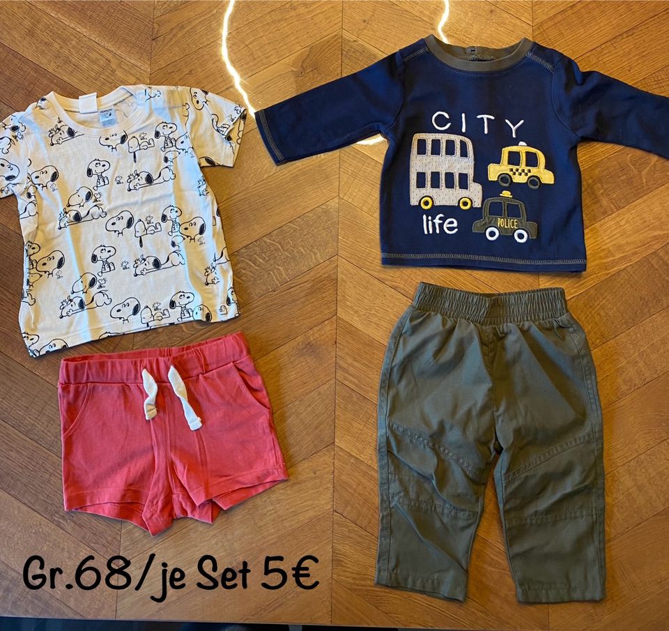 Babykleidung/Kinderkleidung/Gr.62/Gr.68/Gr.74/Jungs/Sommer&Herbst in Schillingen