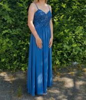 Festliches Kleid Gr. 36 blau Abiball Schulabschluss Hochzeit TOP! Nordrhein-Westfalen - Mettingen Vorschau