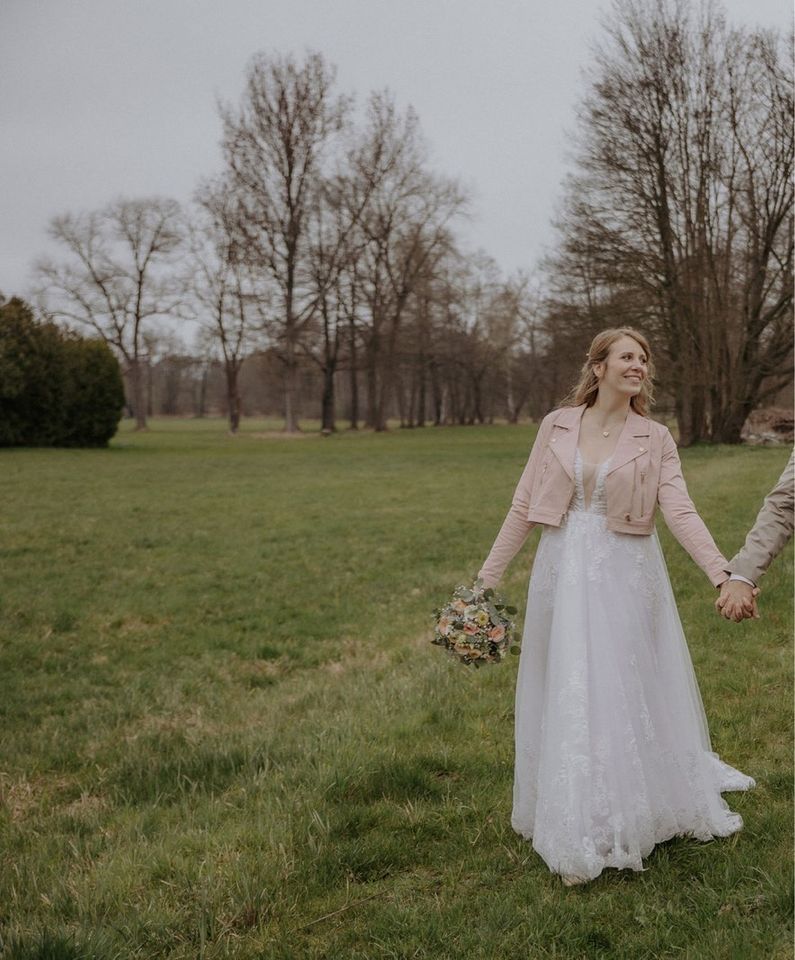 Brautkleid La Fanta Rose/weiß blush in Cottbus