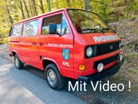 VW T3 Feuerwehr Top Zustand. Sammler Oldtimer 1984 87tkm Tausch Hessen - Bad Soden-Salmünster Vorschau