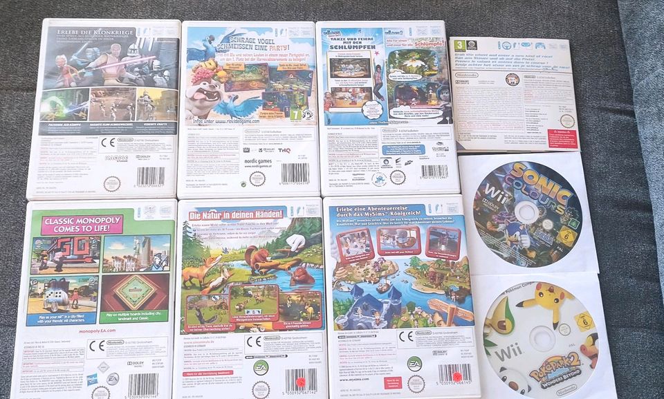 Wii Konsole Spiele und Zubehör in Vellahn