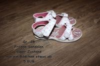 Sandalen weiß Mädchen Eiskönigin Gr 28 super Zustand Brandenburg - Zehdenick Vorschau