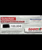 toom Gutschein 100€ Baden-Württemberg - Schwetzingen Vorschau