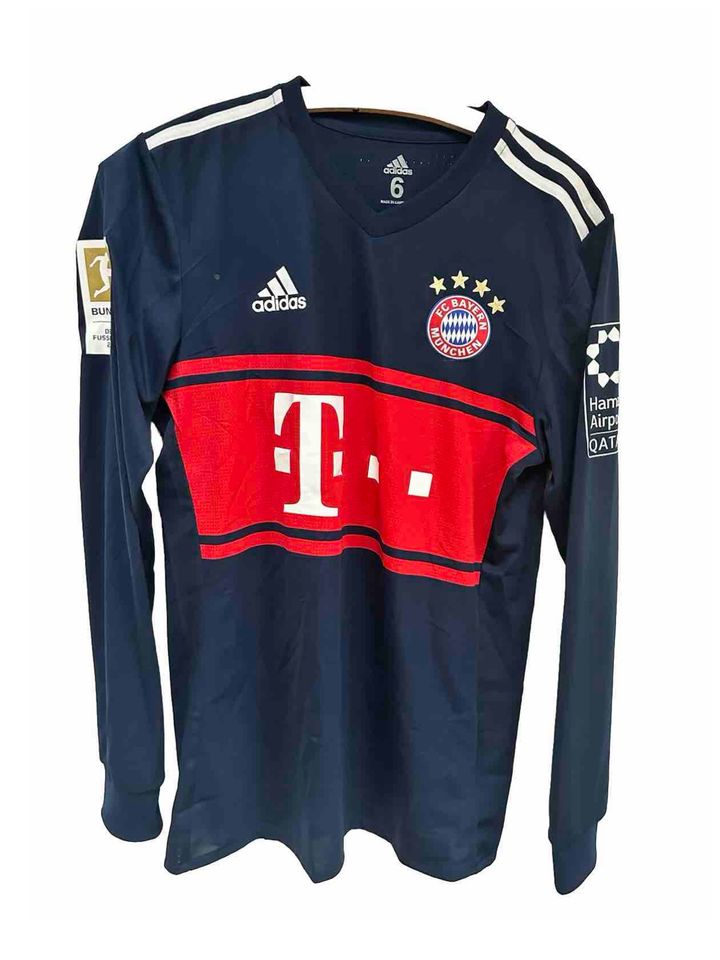 Matchworn Trikot FC Bayern München James Rodriguez in Saarbrücken