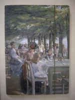 Mappe Terrasse im Restaurant Jacob von Max Liebermann Hamburg-Nord - Hamburg Hohenfelde Vorschau