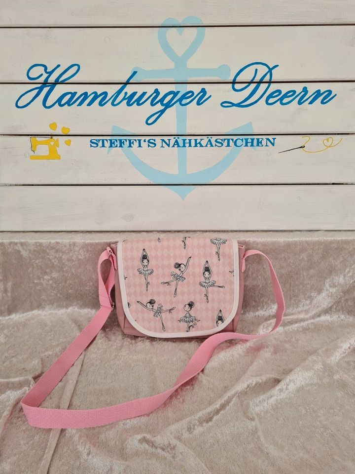 Umhängetasche „Kids“ rosa Ballerina / Gurtbandtasche in Hamburg