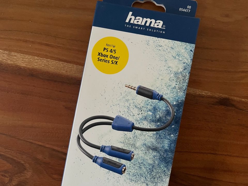 Hama Headset Adapter "Super Soft" für PS4 / PS5 und XBOX in Eschwege