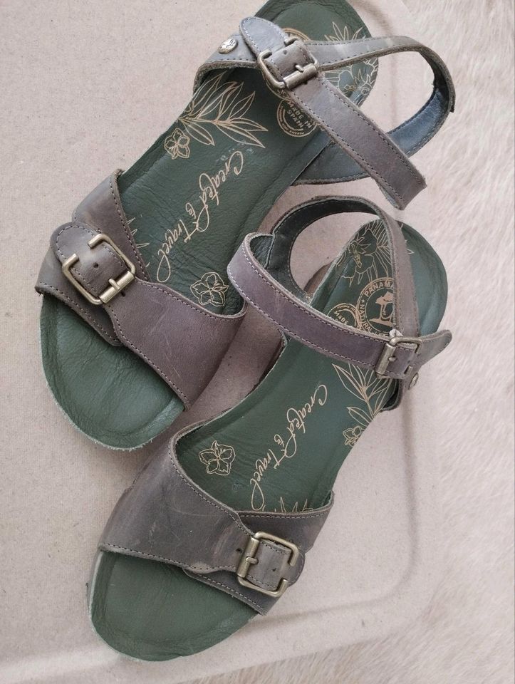 PANAMA JACK/ Sandalette/Damen/ Größe 38 Kork in Schenefeld