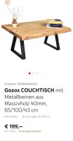 !NEU! Massivholz Couchtisch/ Wohnzimmer Tisch neu OVP Bayern - Erlangen Vorschau