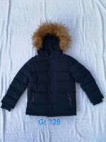 Neu Winterjacke Dunkelblau Gr. 128 Niedersachsen - Melbeck Vorschau