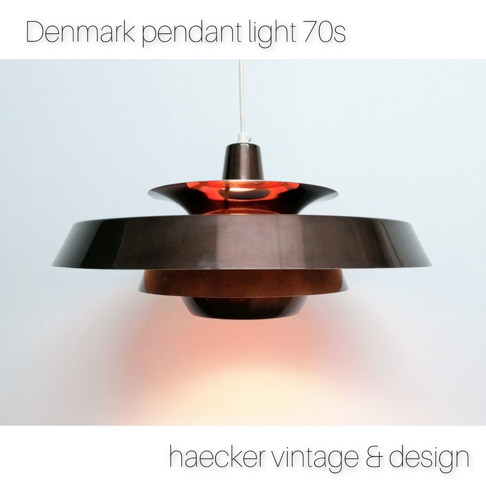 Lampe danish design zu panton eams teak poulsen retro usm 70er in Düsseldorf