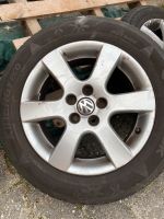 VW Borbet Alufelgen+ Sommerreifen, 6J x15H2 ET42, 185 65 R15 Bayern - Erding Vorschau