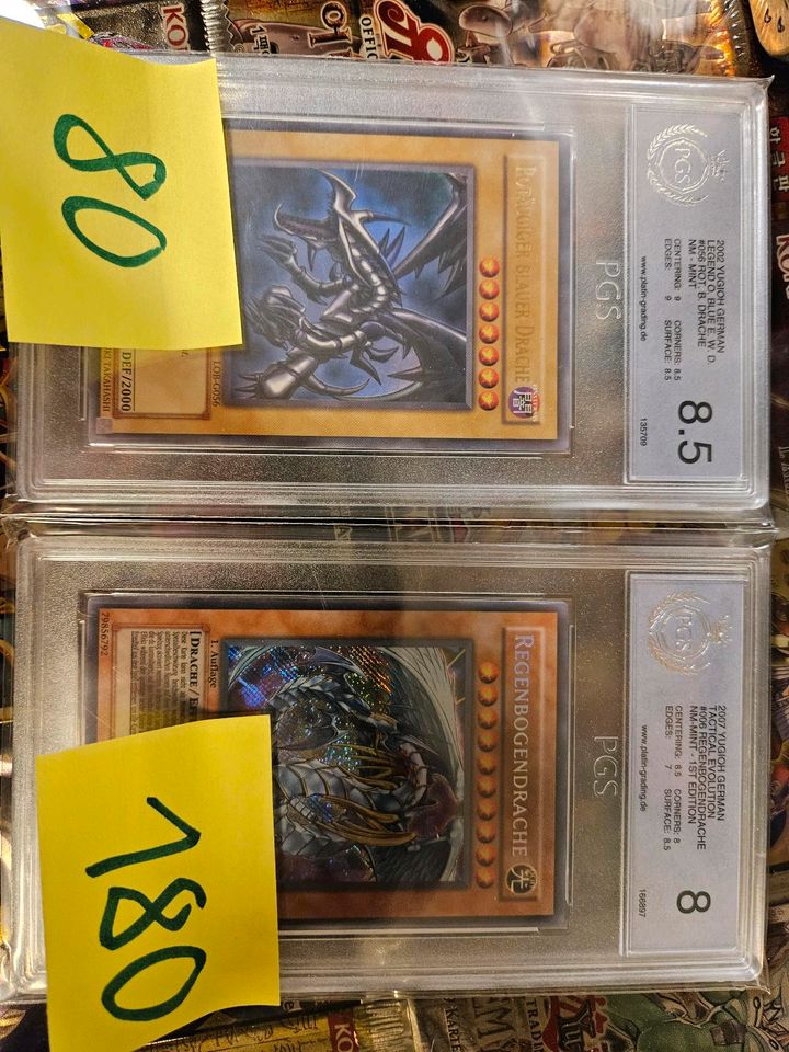 Yugioh High Rare Karten gegradet PSA PGS in Osterhofen