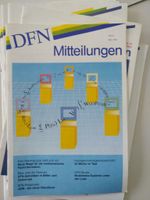 Zeitschrift "DFN-Mitteilungen" (8 Hefte + 2 Sonderhefte) Bonn - Duisdorf Vorschau