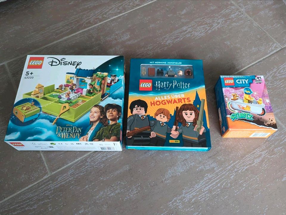 Lego Harry Potter Buch, Peter Pan 43220, City Stuntz 60333 in Öhringen