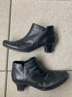 Stiefeletten Rieker schwarz Leder 39 Bayern - Neu Ulm Vorschau
