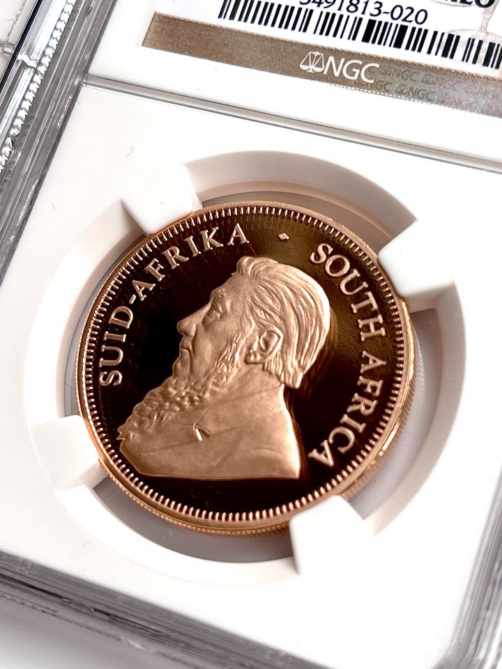 Krügerrand – 2011 – Set – One of First 300 – 4 Goldmünzen Proof in Wiesbaden