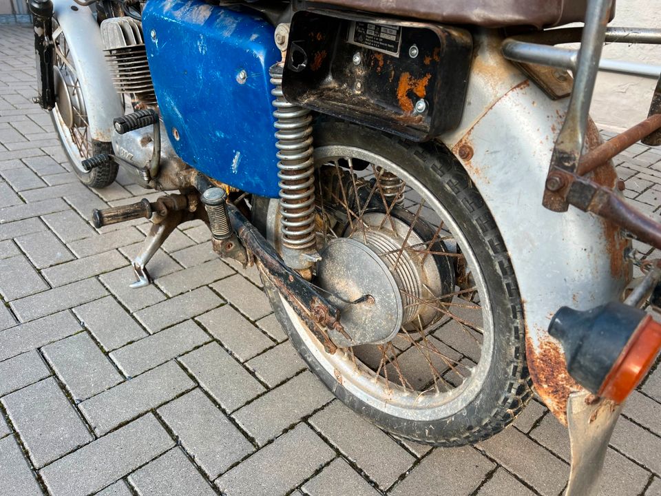 MZ TS125 Projekt zum Aufbauen Restaurieren TS 125 in Radebeul