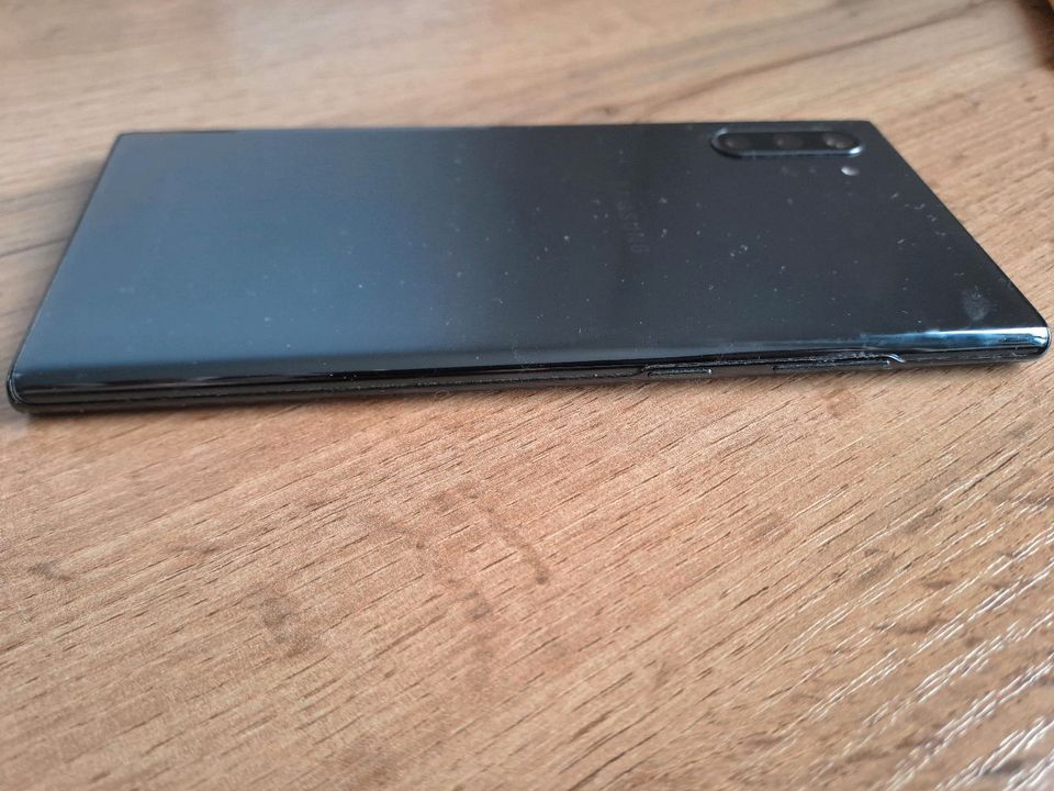 Verkaufe Samsung Galaxy Note 10+ 256 GB (Schwarz-Blau), Display d in Xanten