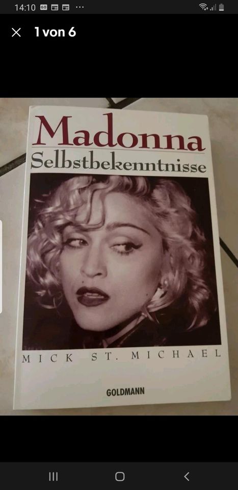 Verschiedene Bücher über Madonna aus den 90er Jahren in Bergisch Gladbach