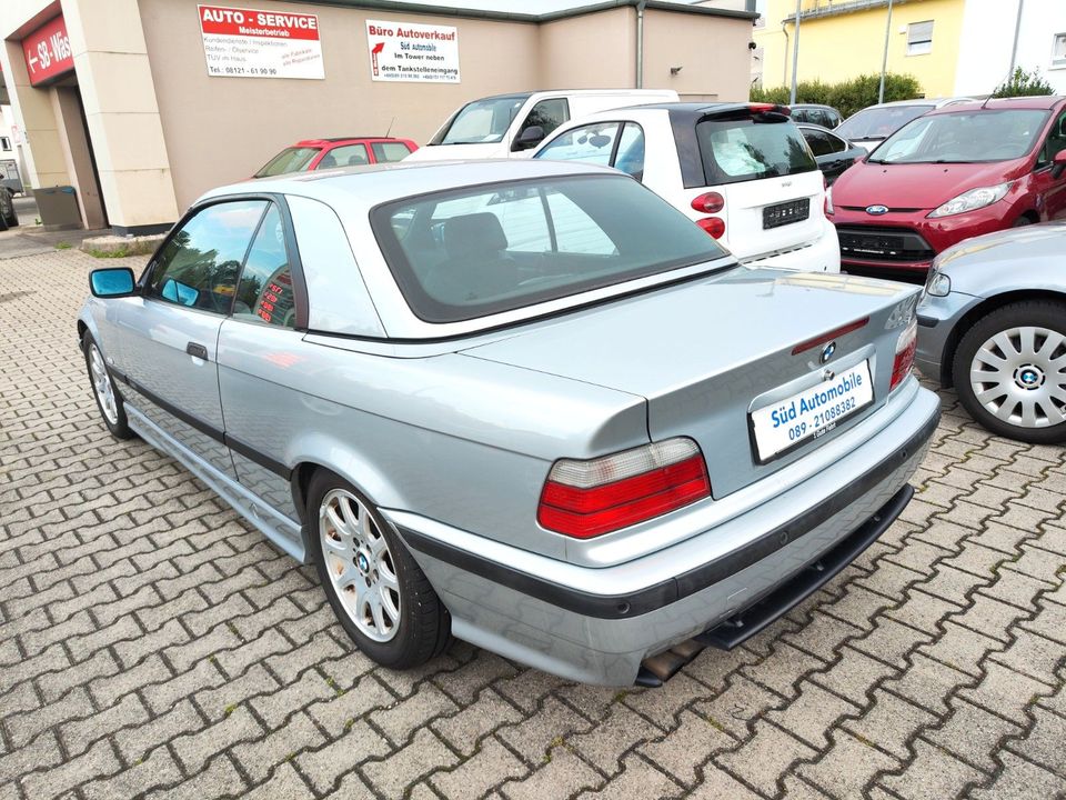 BMW 328I Cabrio E36 M-SPORT NAVI*LEDER*PDC*SHZ*HARDT in Markt Schwaben