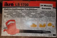 Ikra LS 1700 Laubbläser / Laubsauger Bayern - Scheßlitz Vorschau