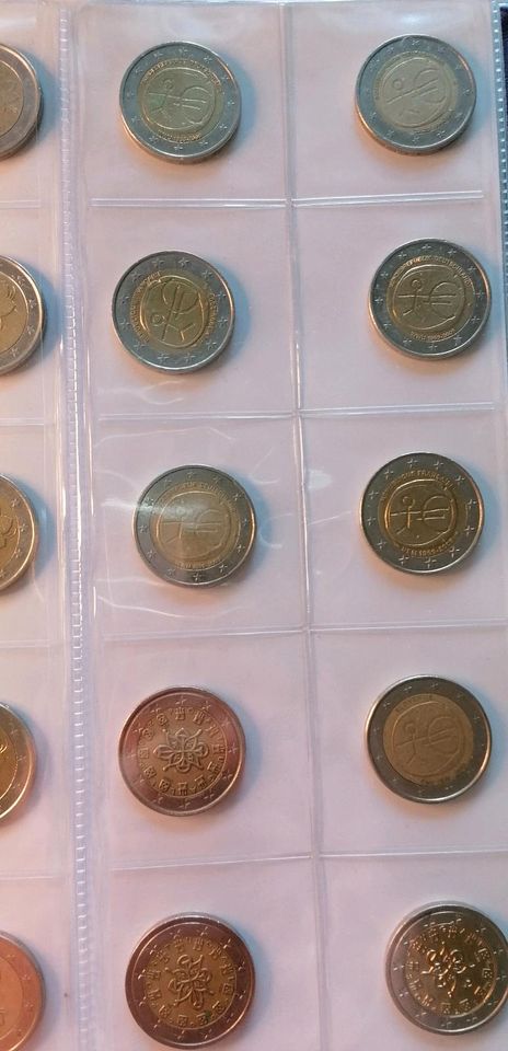 2 € Münzen Sammlung in Weiden (Oberpfalz)