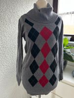 Strick Pullover M grau Muster Rollkragenpullover Leipzig - Liebertwolkwitz Vorschau