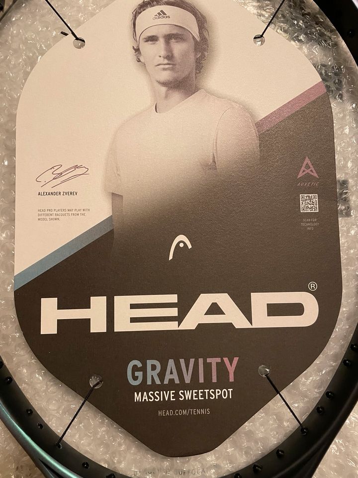 Head Tennisschläger - Gravity (2023) inkl. Original Unterschrift in Gremmendorf