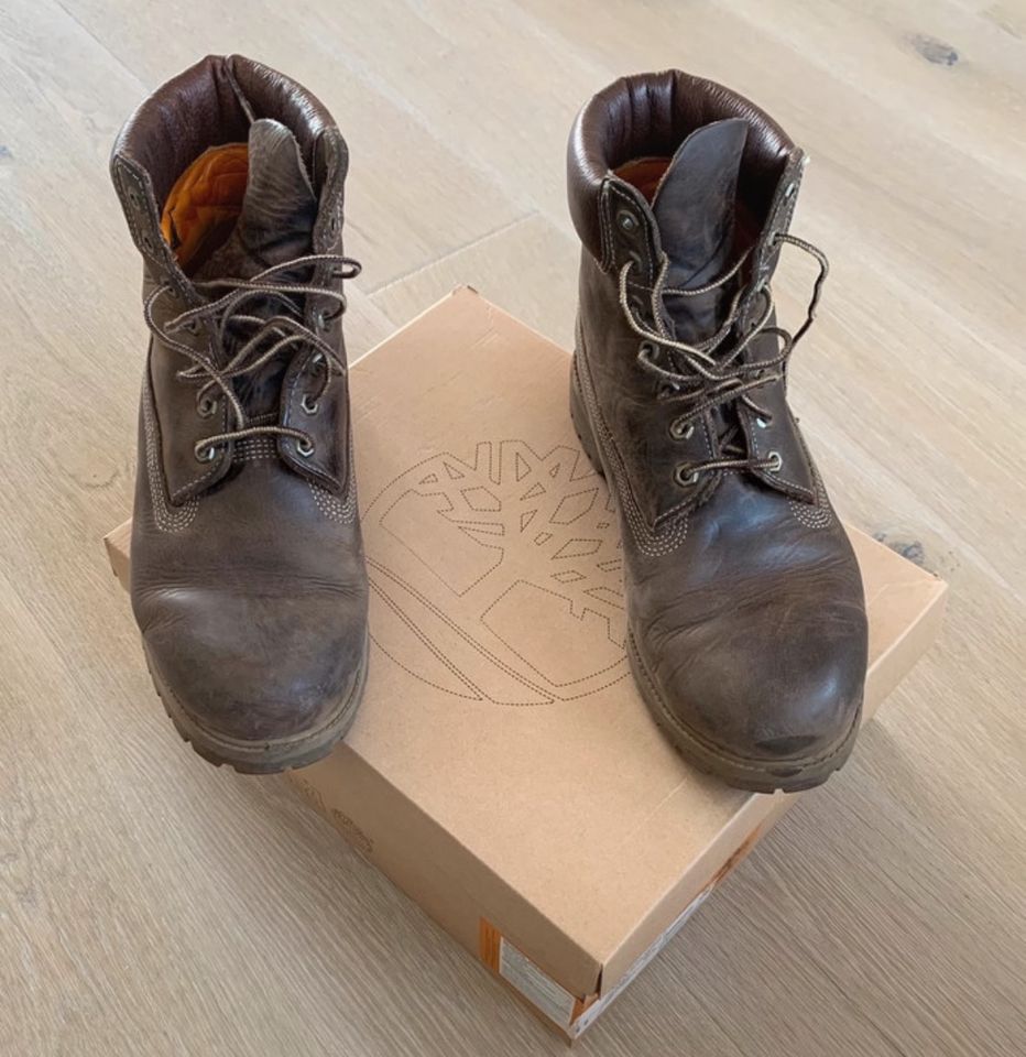 NEUw. Timberland Boots Gr.45 braun in Sickte