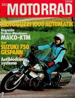 Motorrad 02/76 mit Moto Guzzi Maiko Suzuki 750 Morbidelli GP 125 Niedersachsen - Bad Harzburg Vorschau
