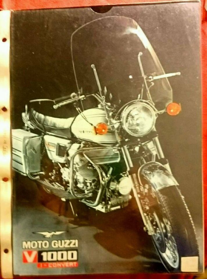 Moto Guzzi Jahresprospekt 1975+750S3div. 850+Cali+I-Convert in Köln