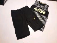 Set Shirt und Shorts 170/176 schwarz grün Bayern - Hilpoltstein Vorschau