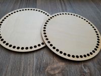 Holzkreise für Häkeln Körbe handmade Hessen - Bad Hersfeld Vorschau