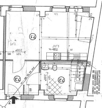 Altersfreundliche 1-Raumwohnung mit Dusche und Badewanne in Leutersdorf