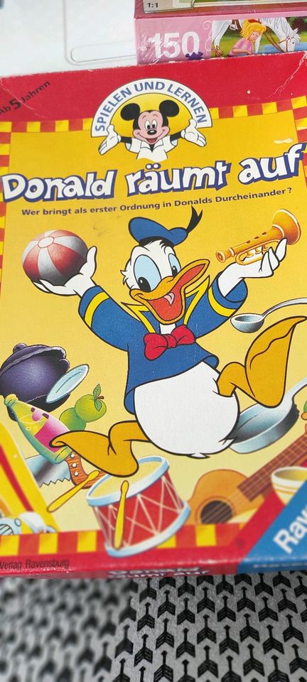 Das Spiel "Donald räumt auf" in Hankensbüttel