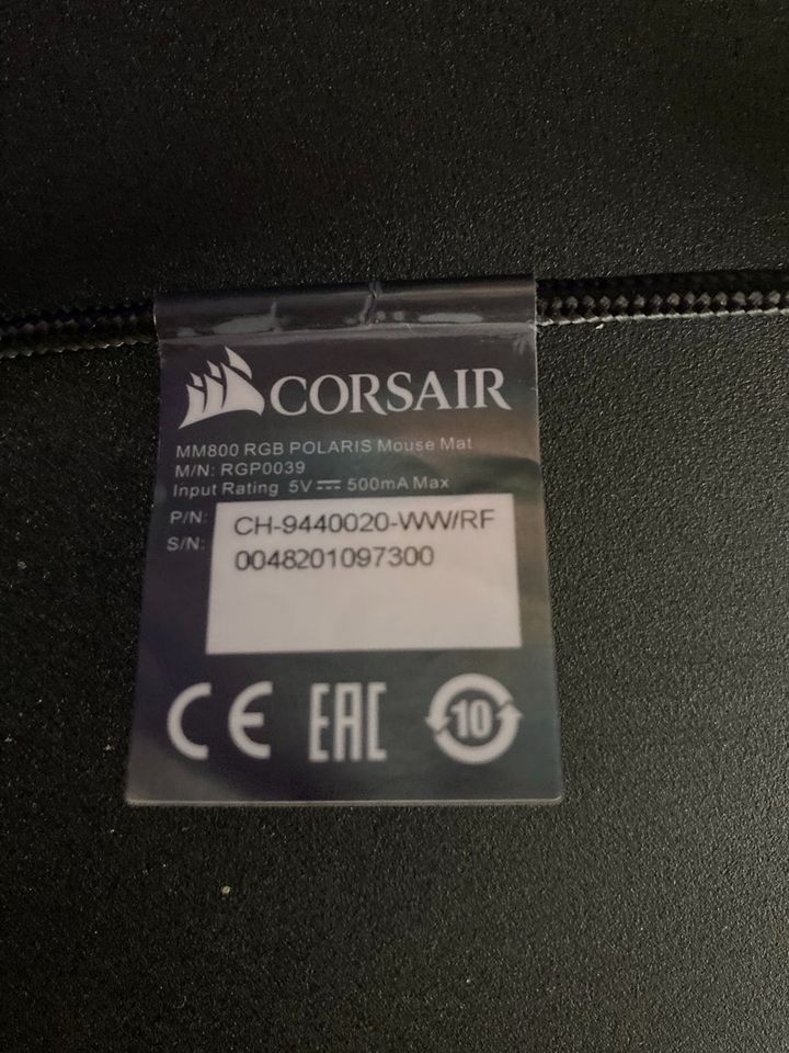 Corsair MM800 RGB POLARIS Mauspad Hartcase in Leingarten