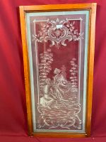 ANTIKE GLASSCHEIBE HISTORISMUS / JUGENDSTIL UM 1890 GALANTE PERSONEN 51x111cm - Versand möglich 59 Euro - Wir sind für Sie da lokal in 86830 Schwabmünchen oder online ARTHOME24 Bayern - Schwabmünchen Vorschau